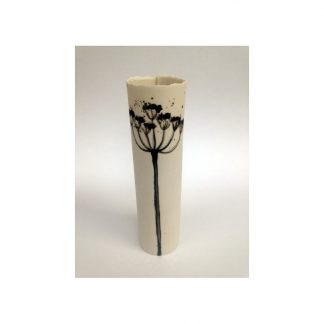 Cow Parsley wrap vase - small